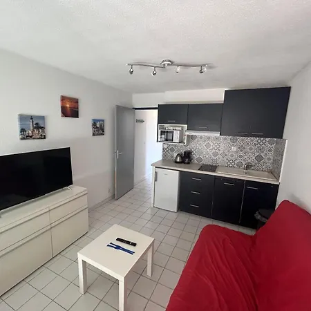 Au Calme, Tres Bien Situe ,t2 Refait A Neuf, Clim Portative, 2 Piscines, 400 M De La Mer, Possibilite D Avoir 2 Vieux Velos ! Apartmán Le Grau-du-Roi